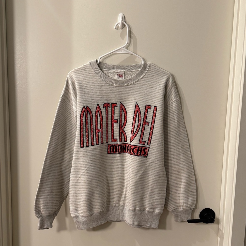 Mater Dei Monarchs Gray Sweater